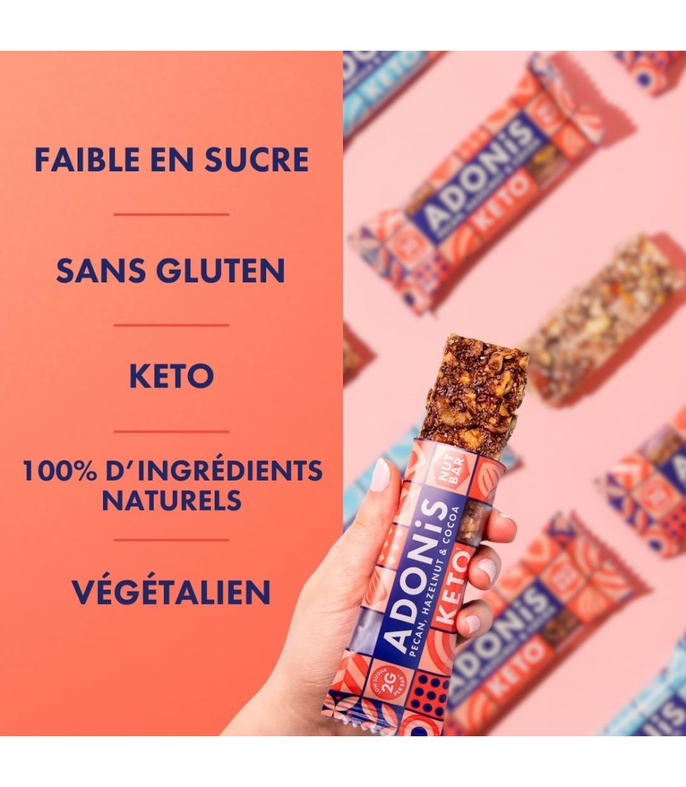 La Gaufff à Marie - Barre Kéto Pécan