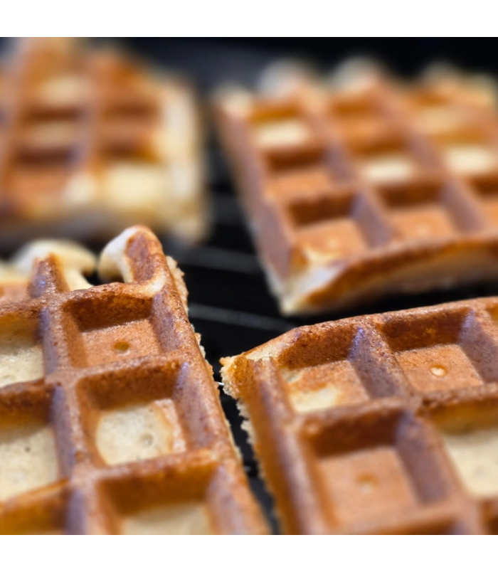 Gaufre Sans Gluten & Sans Lactose et très faible en glucides - Gaufff Zero Coco