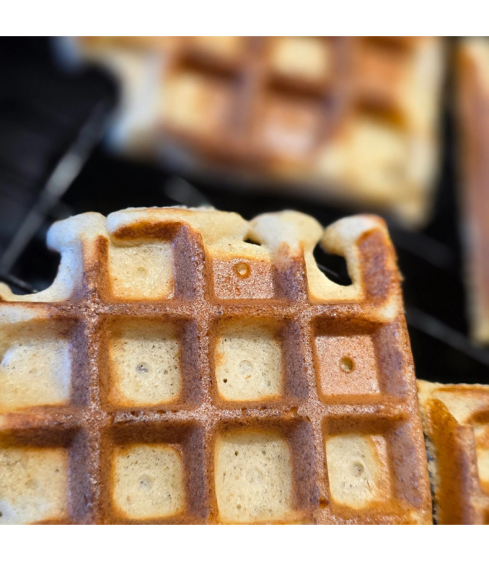 Gaufre Sans Gluten & Sans Lactose et très faible en glucides - Gaufff Zero Coco