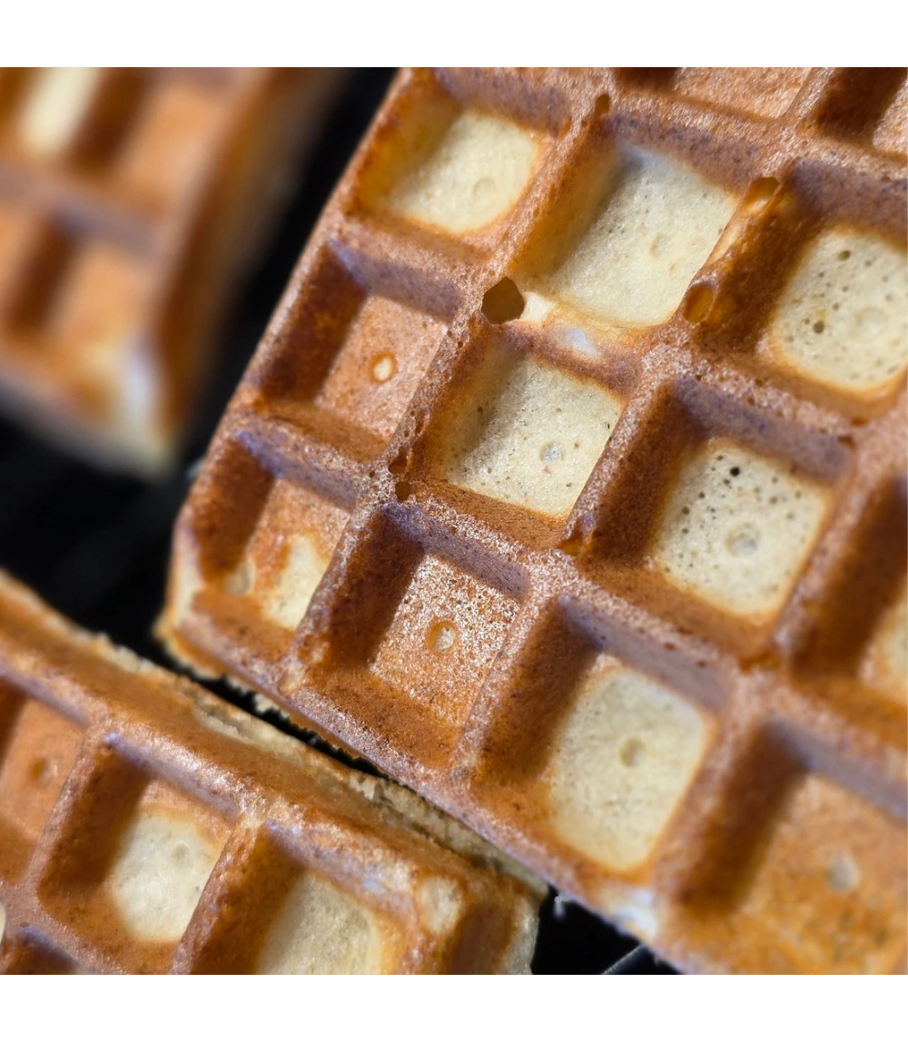 Gaufre Sans Gluten & Sans Lactose et très faible en glucides - Gaufff Zero Coco