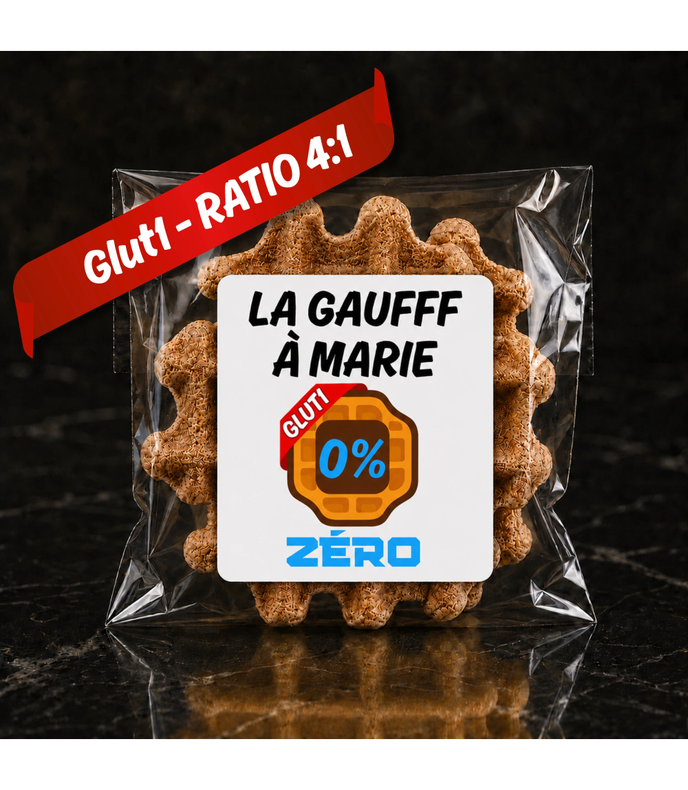 Gaufre Spéciale Glut1 & Kéto Ratio 4:1 | La Gaufff à Marie