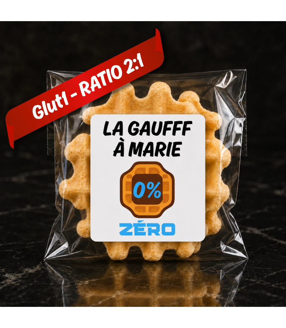 Gaufre pour régime GLUT1 ratio 2:1