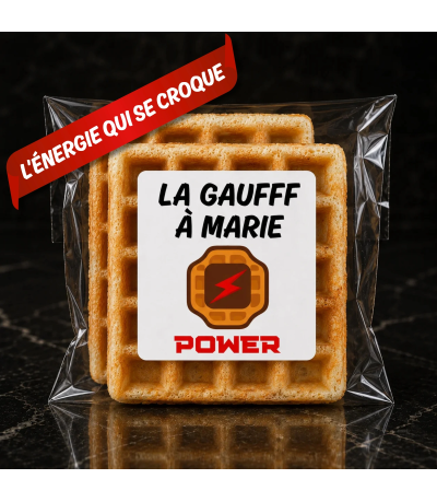 Gaufre Sans Gluten et très faible en glucides - Gaufff POWER